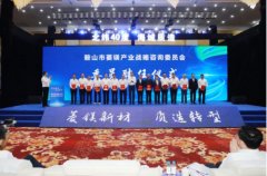为市菱镁财产计谋征询委员会首任委员颁布聘书